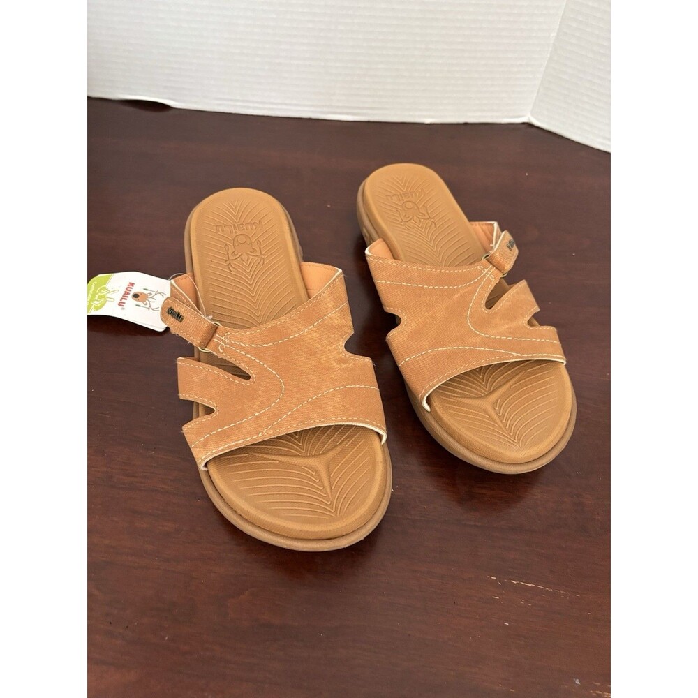KUAILU Womens Fashion Orthotic Slides Ladies Lightweight Athletic Yoga Mat sz 9